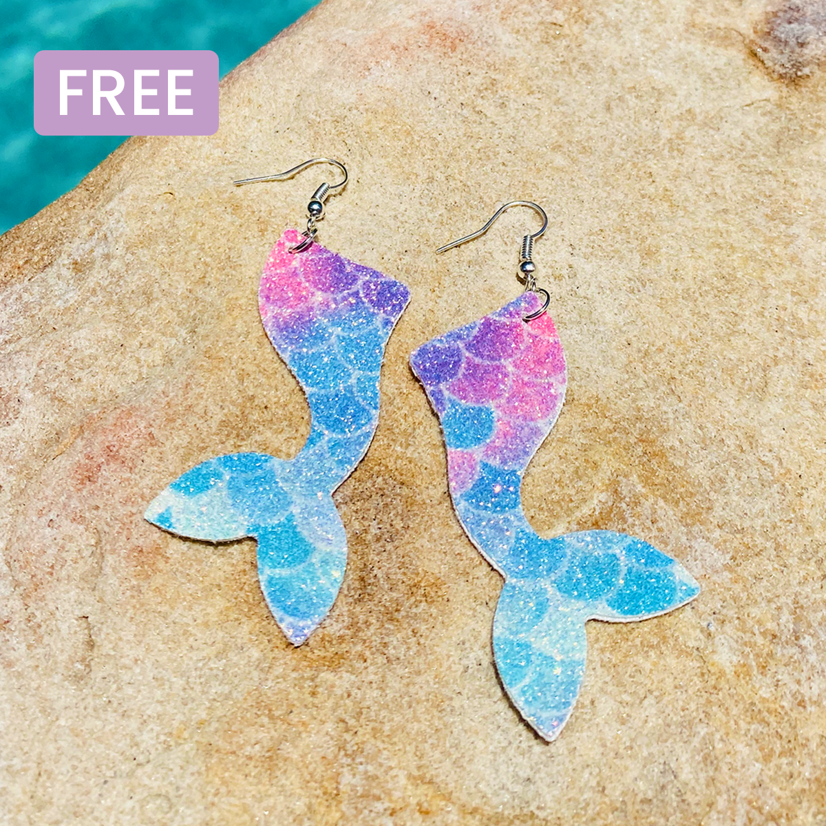 Mermaid Tail Earrings