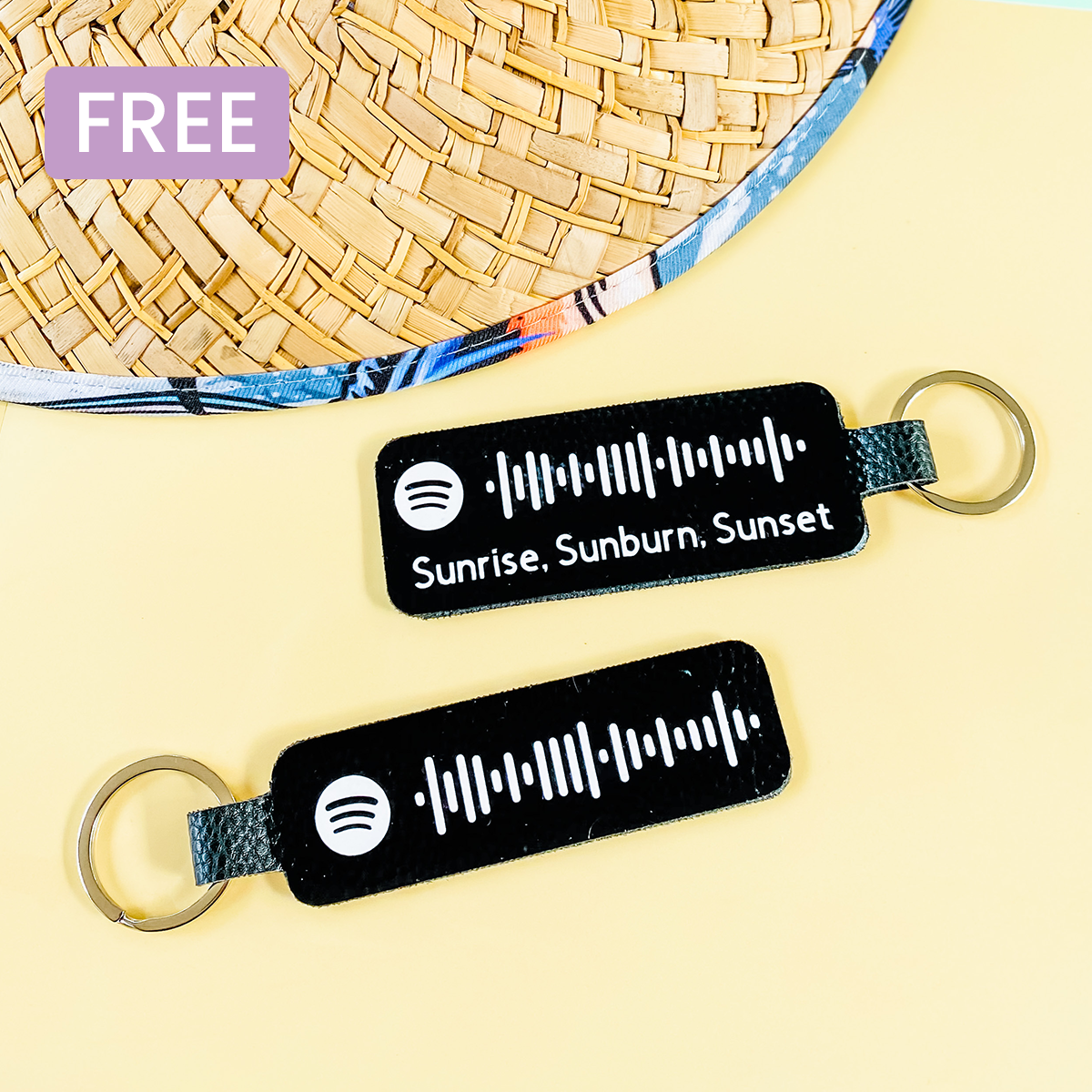 Spotify Code Keychain