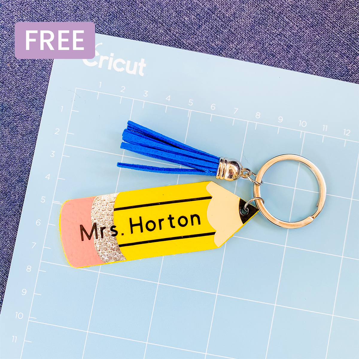 Pencil Keychain