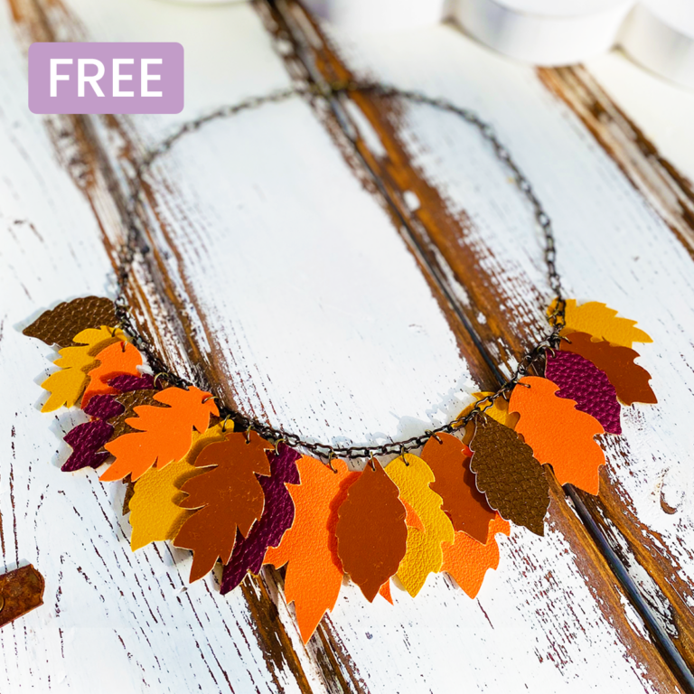 Fall Leaves Necklace