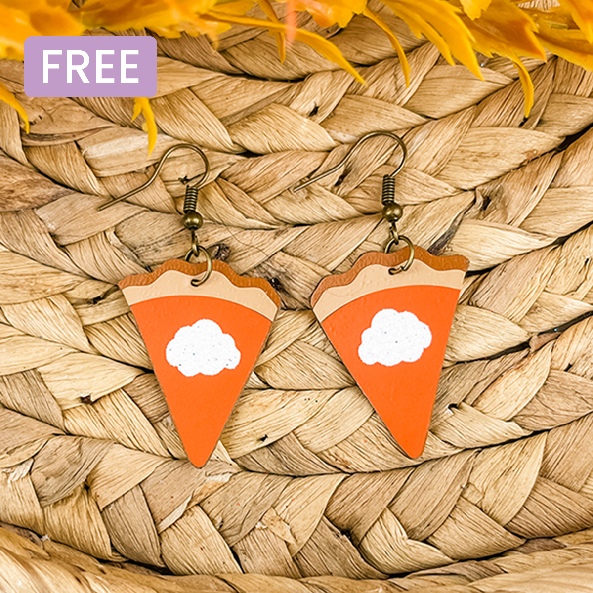 Pumpkin Pie Earrings