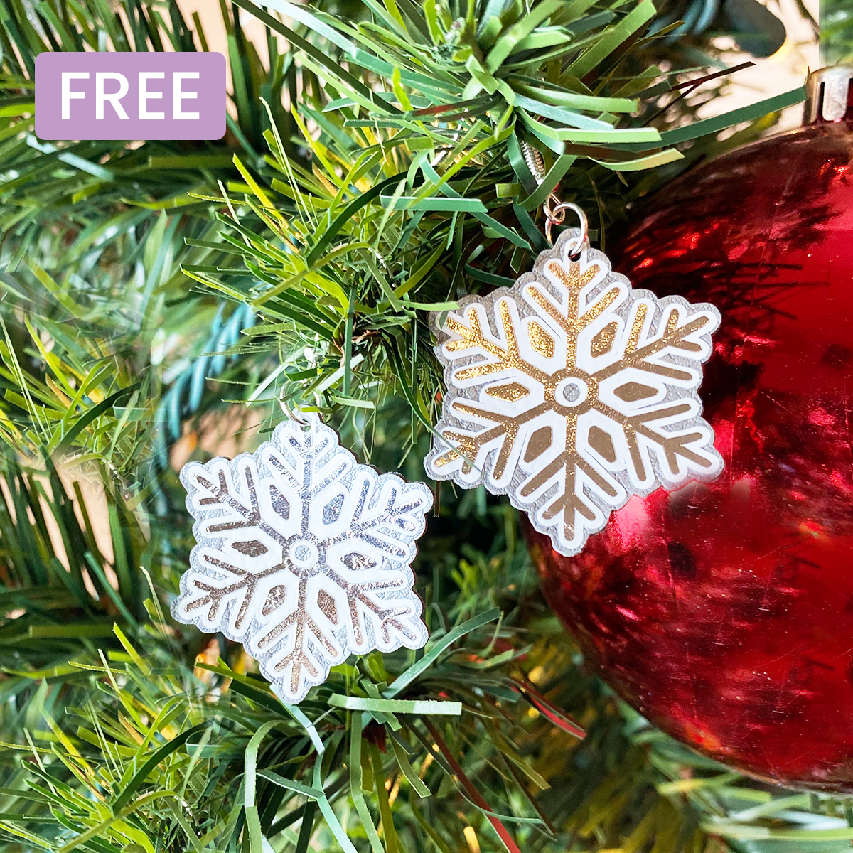 Snowflake Earrings