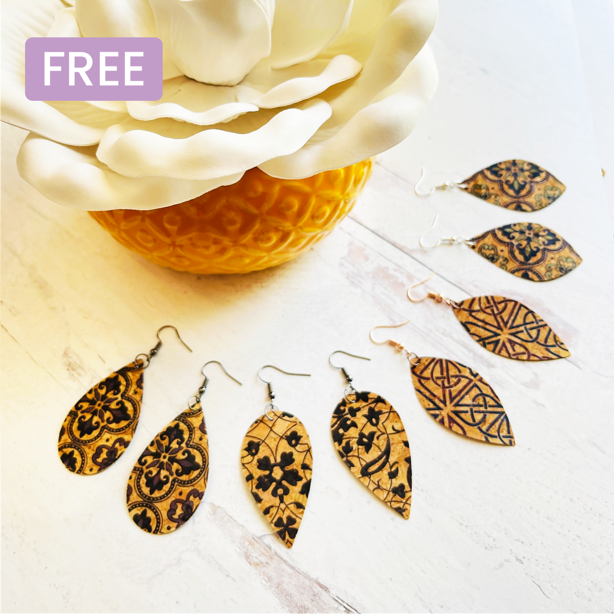 Cork Earrings